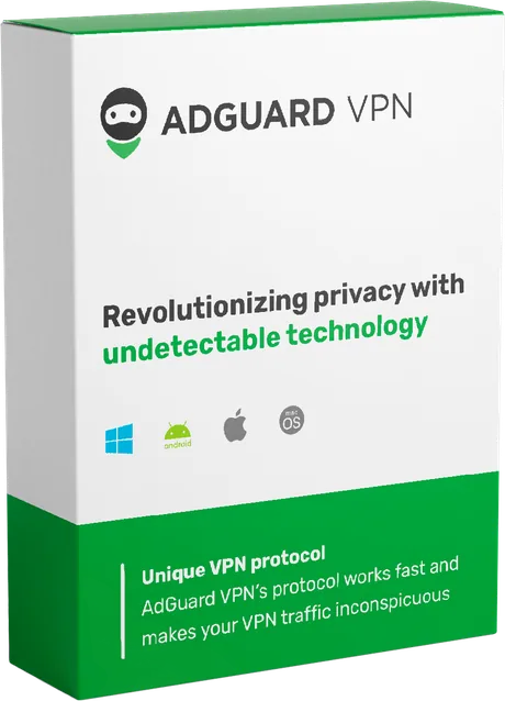AdGuard VPN product box